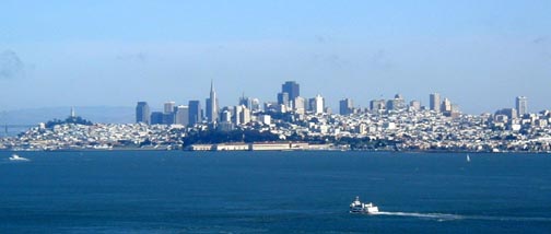 View of San Francisco from Marin